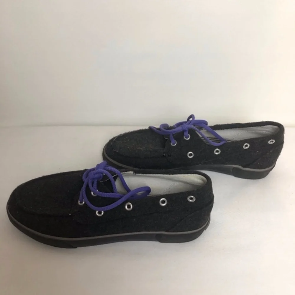 Polo by Ralph Lauren Gray Boat Shoes ((size 8D))